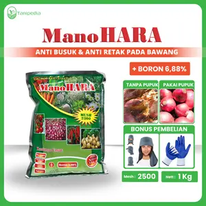 ManoHARA Mesh 2500 - Pupuk Kalsium Tanaman - Mencegah Busuk Buah Memacu Pertumbuhan Menguatkan Batang - 1 kg