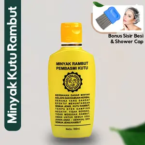 Minyak Anti Kutu & Telur – Alami, Praktis, Bersih Tuntas
