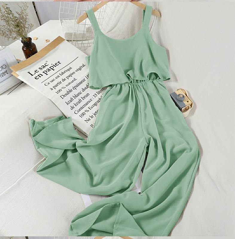 ZRS Jumpsuit Via Ld 96 cm P 130 cm B 226 gr Mosscrepe Viscose #4306 7