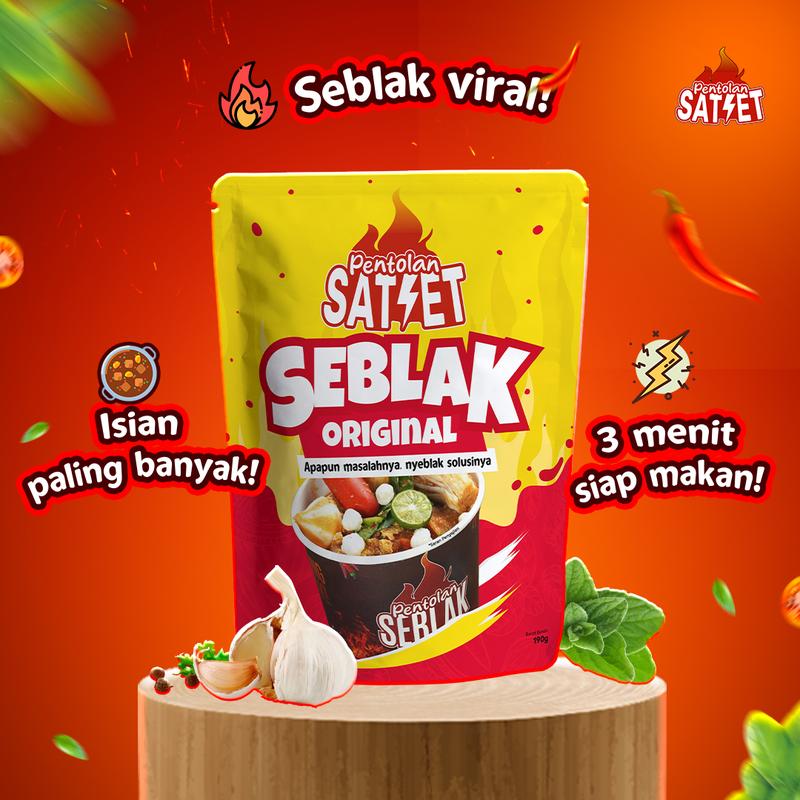 Pentolan Satset - Seblak Original - Seblak Viral 1