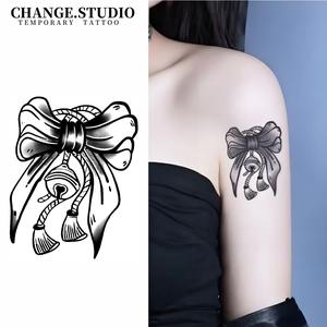 Hình Xăm Tạm Thời, Với Chuông Bướm, Bền 15 Ngày, Không Thấm Nước, Không Lo Sợ Ma Sát, Miếng Dán Hình Xăm