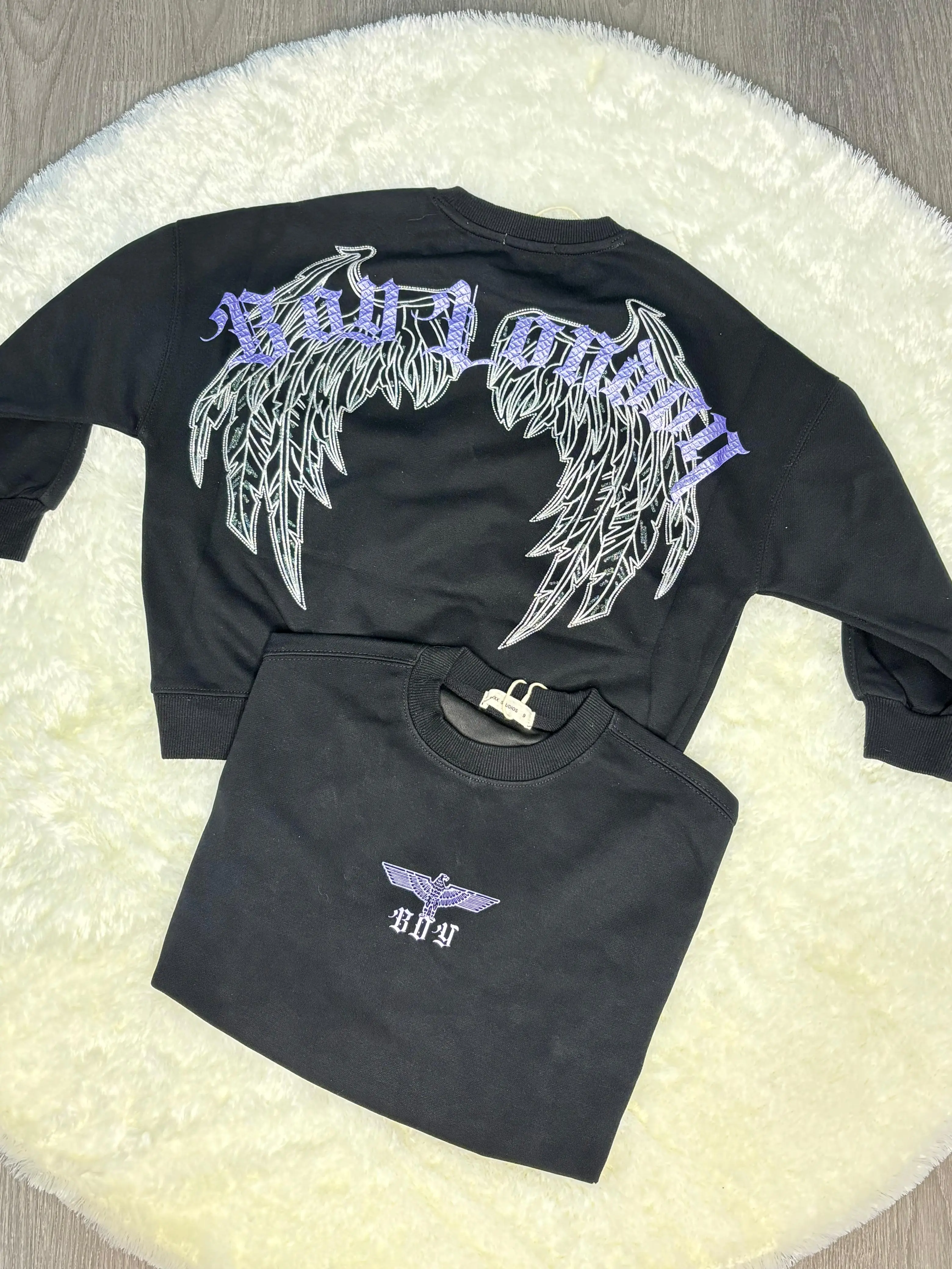 Sweater Anak Laki-laki B*y L*ndon Black