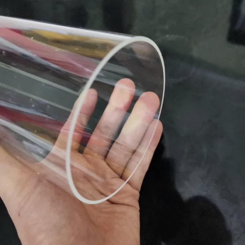 Ống nhựa Acrylic cỡ lớn, ống cứng PMMA độ trong suốt cao