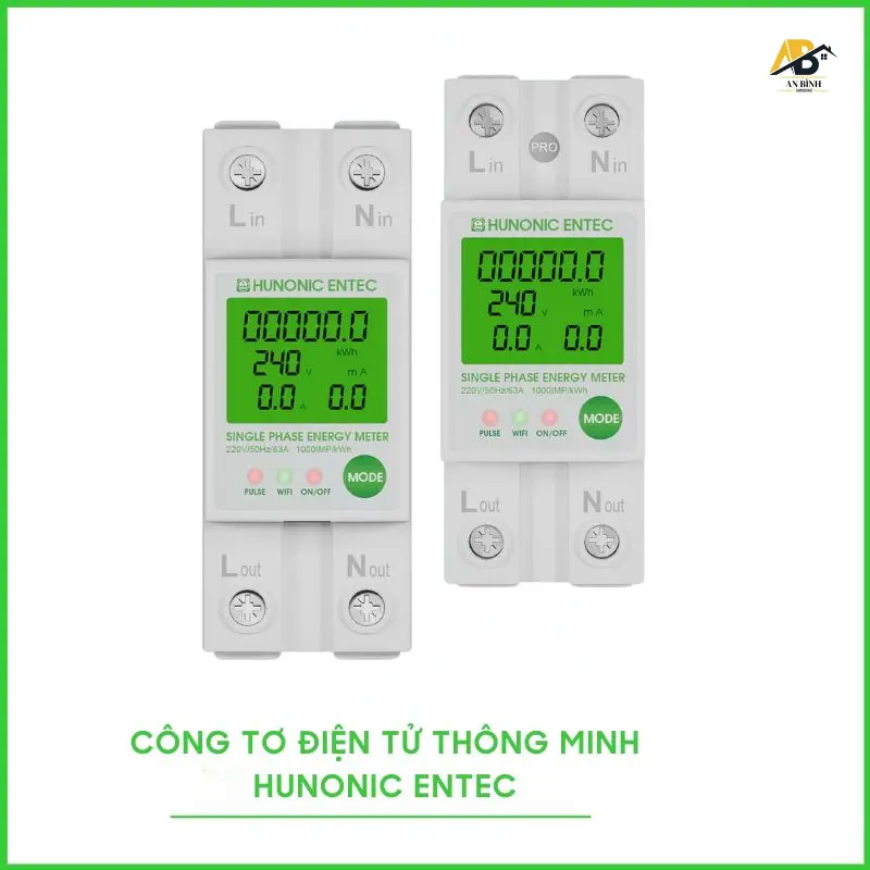 Công Tơ Điện Tử Thông Minh HUNONIC ENTEC Pro