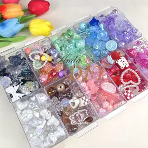 【30g】Manik Manik manik manik gelang Manik Mote Mix akrilik manik Manik campuran manik warna campuran tidak beraturan
