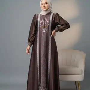 [READY STOCK] ISABEL DRESS SULTAN MIX TILLE SALJU Silk Mewah by Niswa collection