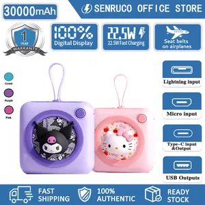 PowerBank Lightweight 2 in 1 Pengisian Cepat Perlindungan Pengisian Daya Sabuk di Pesawat Powerbanks