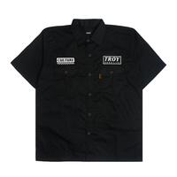 Gambar TROY COMPANY Work Shirt Black Culture - Kemeja Kerja PDH Hitam WSN 3459 - XL dari Troy Company Kab. Sleman 2 Tokopedia