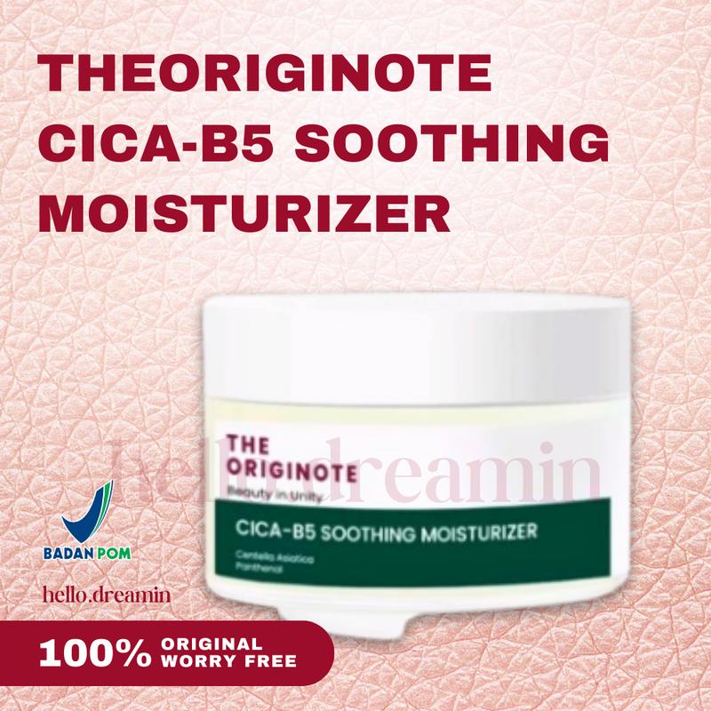 THEORIGINOTE CICA-B5 SOOTHING MOISTURIZER - MOISTURIZER GEL THEORIGINOTE 50ML 0