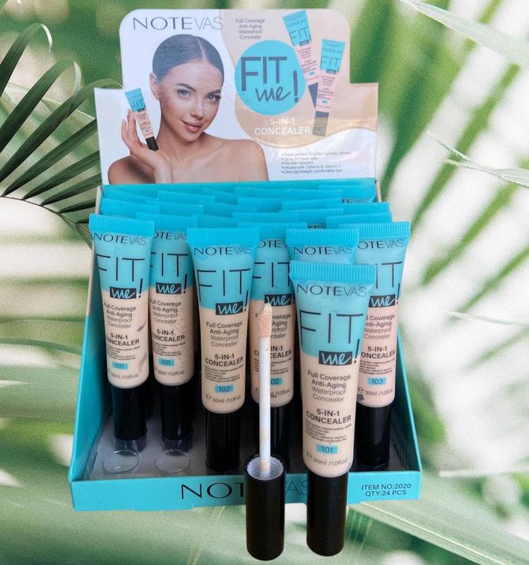 Concealer Foundation Fit Me BB Cream Make Up Matte Liquid Mineralize Anti-Aging Waterproof Cover Wajah KeringHitam YY023 3