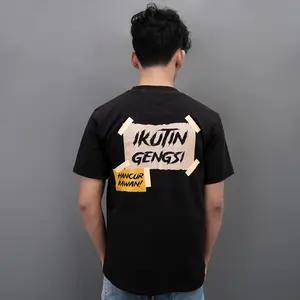 Kepstore Official - Kaos Ikutin Gengsi Hancur Kawan - Kaos Kata Kata Viral Cotton Combed 24s Unisex