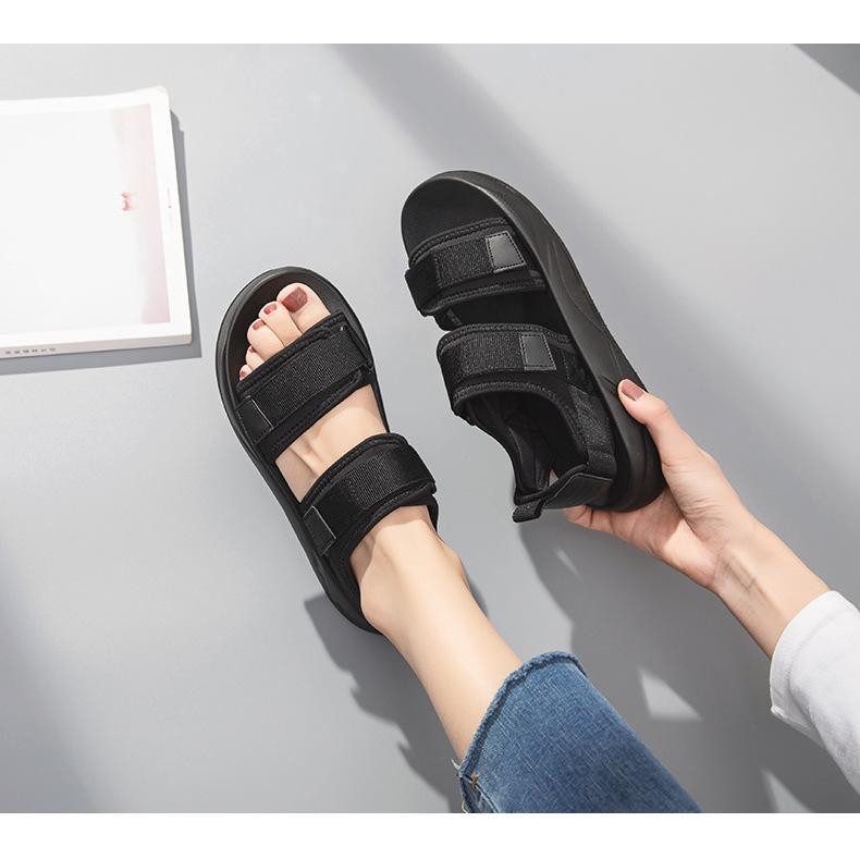 [100% Import& Barang ready] Sandal Casual Wanita Import / COD / INS/Sandal Wanita/Korea Karet Jelly Wanita Velcro/Sandal Tali Sendal 8
