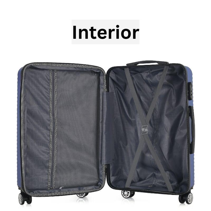 Product Introduction of #102 SE7EN VONDERS TRAVEL LUGGAGE HOLIDAY BAG CABIN SIZE AND CHECK IN LUGGAGE HARDCASE LUGGAGE 4 WHEEL EXPANDER WITH COMBINATION LOCK retractable 4 wheels 360 rotation 40