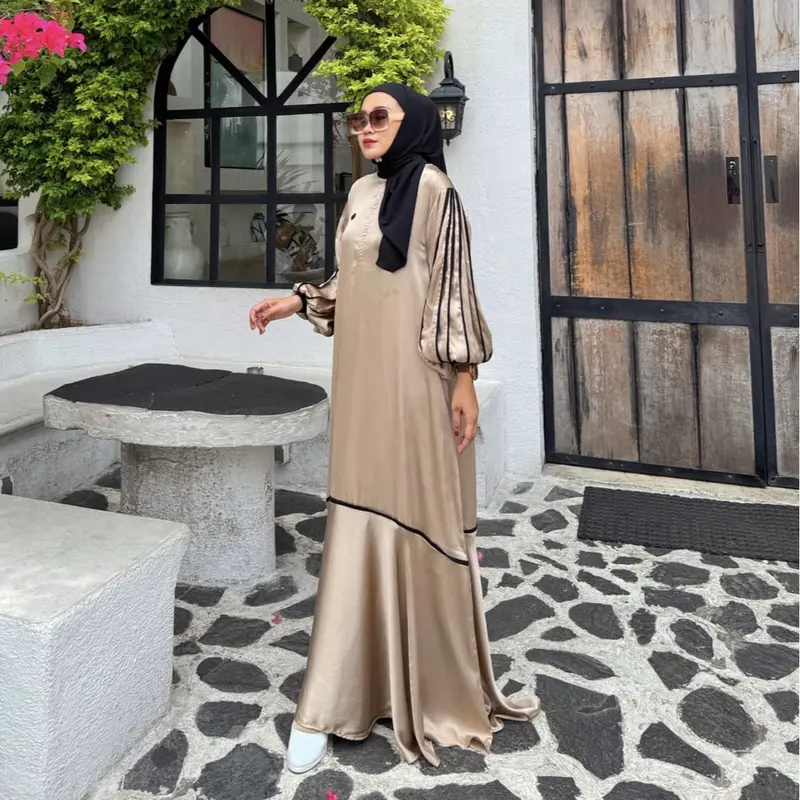 Abaya Kayla by Velino Collection - Gamis Muslimah Berkualitas dengan Motif Berkualitas 3