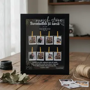 Bisa COD Pigura Foto Ukuran 5R, 10R, 12R Bingkai Kaca & frame ABS Berkualitas Cocok untuk dekorasi & Pajangan Dinding