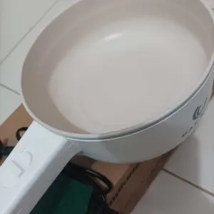 [cod]HAN RIVER panci listrik serbaguna 2L HRDZG06 Kompor listrik pintar Pelajar/panci listrik/Asrama/Perjalanan Bisnis -hijau