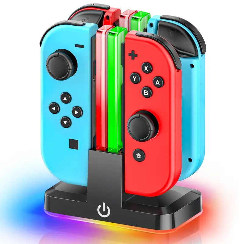 Nintendo SwitchおよびOLEDモデル対応のキャリーケース、Joy-Conと