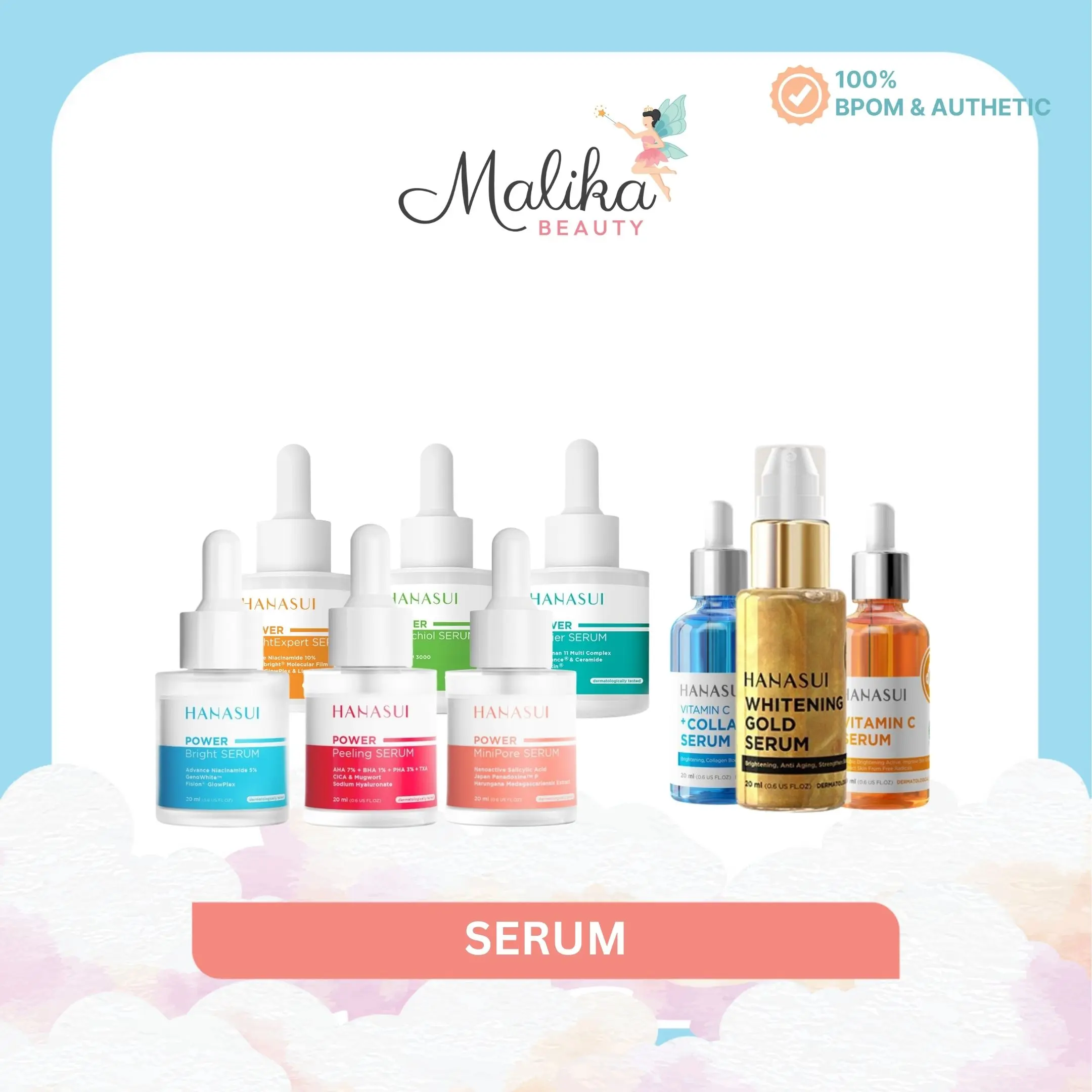 Malika Beauty | HANASUI Serum Series 20 ml