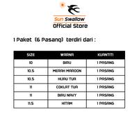 Gambar Paket 6 Pasang Sandal Jepit Karet Pria Sendal Sun Swallow Pearl Spike Series dari Sun Swallow Sandals Kota Administrasi Jakarta Utara 2 Tokopedia