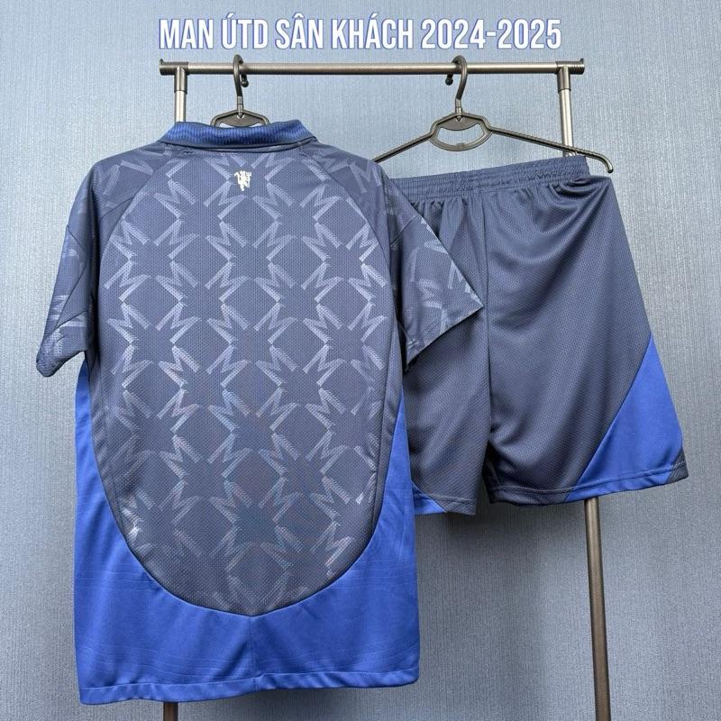 Bộ quần áo MU sân khách 2025 vải thái Sport Nam.