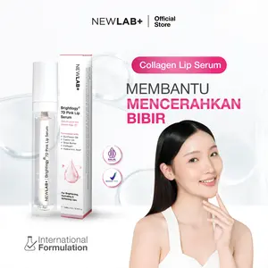 NEWLAB Brightlogy Pink Lip Serum | Lip Care untuk Bibir Gelap | Serum Bibir Mencerahkan | Pelembap Bibir 4ml | Melembabkan bibir kering