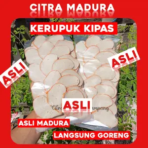 Krupuk Kipas Khas Madura Langsung Goreng Terbaik - Citra Madura