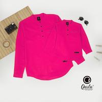 Gambar Qurlu - Kemeja Koko Dewasa/Anak warna PINK FUSIA (Bisa couple ayah anak) - Pendek, Anak,sz 2 dari QURLU Kota Surabaya 5 Tokopedia
