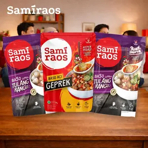 SAMI RAOS - Paket Pedas Candu (2 Pcs Baso Geprek Tulang Rangu, 1 Pcs Baso Aci Geprek)