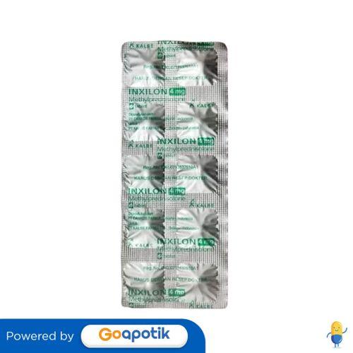INXILON 4 MG STRIP 10 TABLET