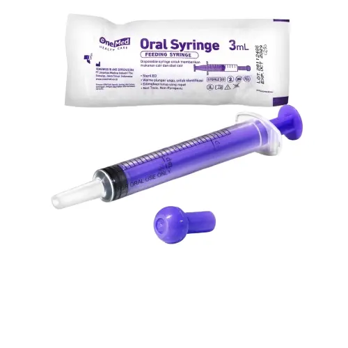 ONEMED - Oral Syringe 3 ML Pcs  Onemed - 3