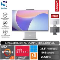 Gambar LENOVO PC IC AIO 0AID 0CID R5 220/16GB/512GB SSD/23.8" FHD IPS/W11 - Luna Grey dari SOFTCOM Official Store Kota Medan 1 Tokopedia