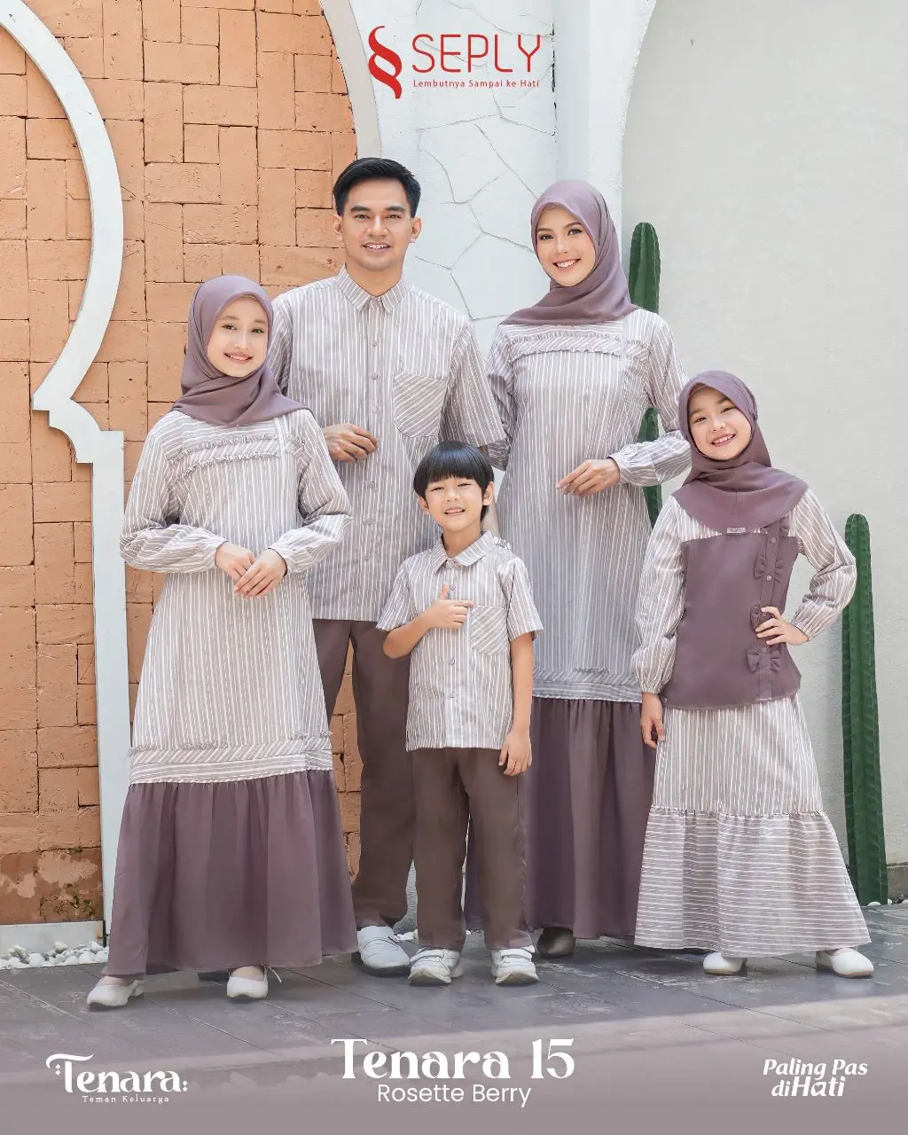 Jual Sarimbit Seply Tenara 15 Rosette Berry Gamis Nara 15 Nara Kids 15 Koko Kaseo 250 Kliko 187 Prem