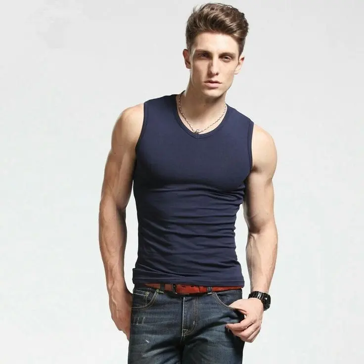 PROMO !!! PAKET 8 PCS KAOS YUKENSI PAKAIAN DALAM PRIA Oblong Hitam  Katun Distro manis xl rompi kaos  dalam dewasa sporty xl Singlet Cowok singlet kaos  kutang lekbong Keren Putih 5