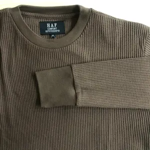 Haf Bianca Long Sleeve Waffle / Kaos Lengan Panjang Wafer Katun Supersoft Pria Knitwear