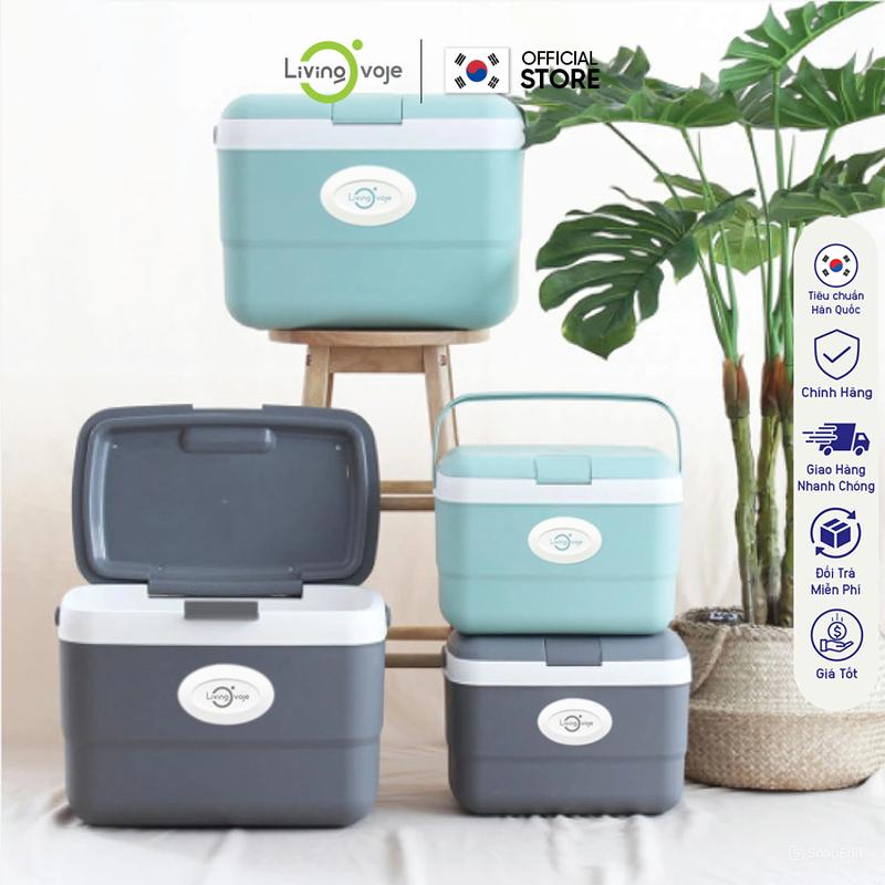  Thùng đá giữ nhiệt Living On 9L & 21L - Thùng đựng đá giữ nhiệt phong cách Hàn Quốc 