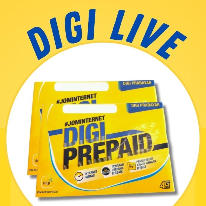 SIMKAD DIGI LIVE ( Fast Shiping ) - TikTok Shop Malaysia