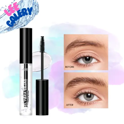 SANIYE【BPOM】 Eyebrow Gel Fixer & Maskara Transparan Tahan Lama Alis Makeup M310 Hitam Mascara 1