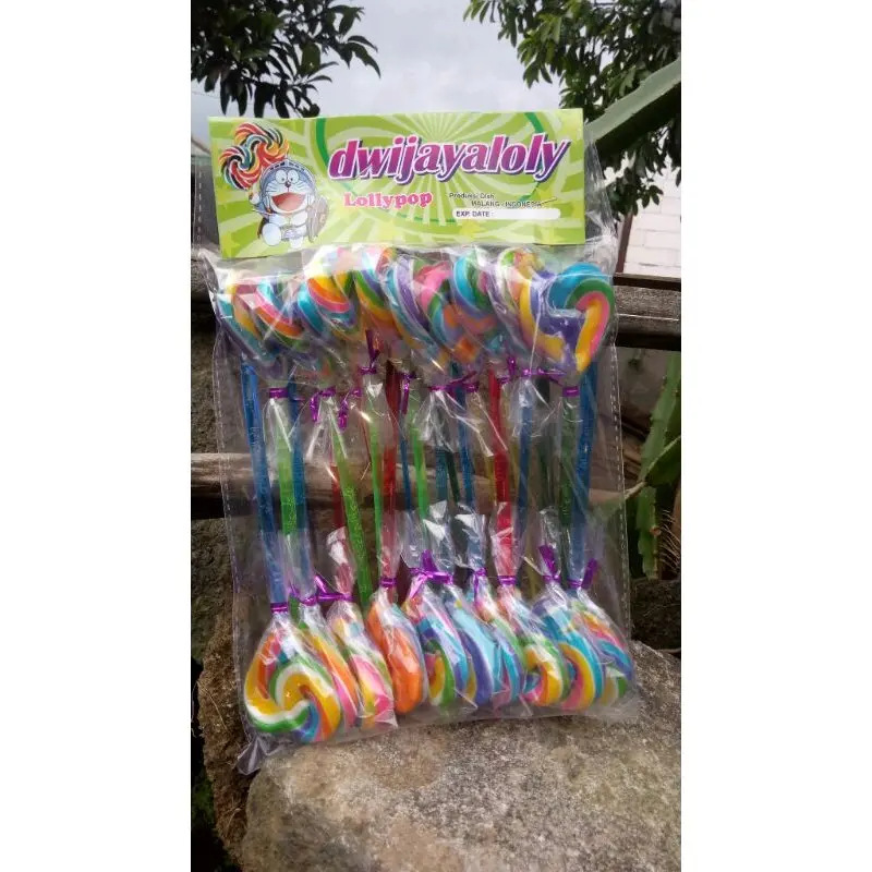 permen lolipop tusuk warna