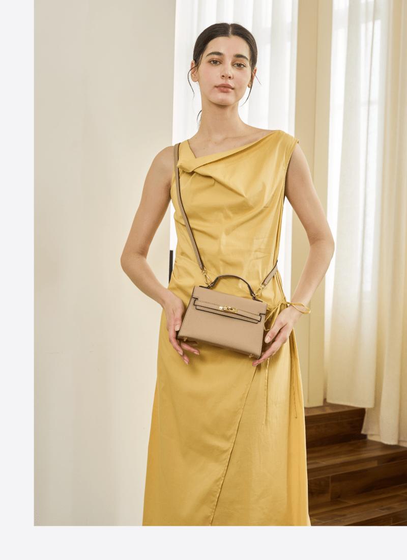 SeaGloca New Tas Bahu Messenger Wanita Texture Buaya No.252