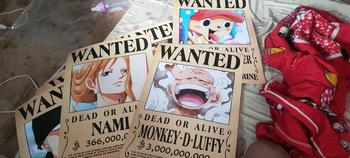 Product Review of One Piece Wanted Poster 24pcs Set Anime Peripheral Home Wall Decoration gifts for boys children kids Ornaments Room Artistic Print Photo from D**👻 1