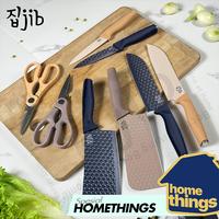 Gambar [HOMETHINGS.ID] JIB Diamond Knives Set / Knife Set Diamond Anti Karat / Pisau Dapur Multifungsi Anti Lengket Stainless Steel - TWILIGHT dari JIB Indonesia Kota Bogor 1 Tokopedia