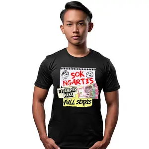 KAOS SINDIRAN SOK NGARTIS DITAMPAR FULL SERVIS BAJU DISTRO