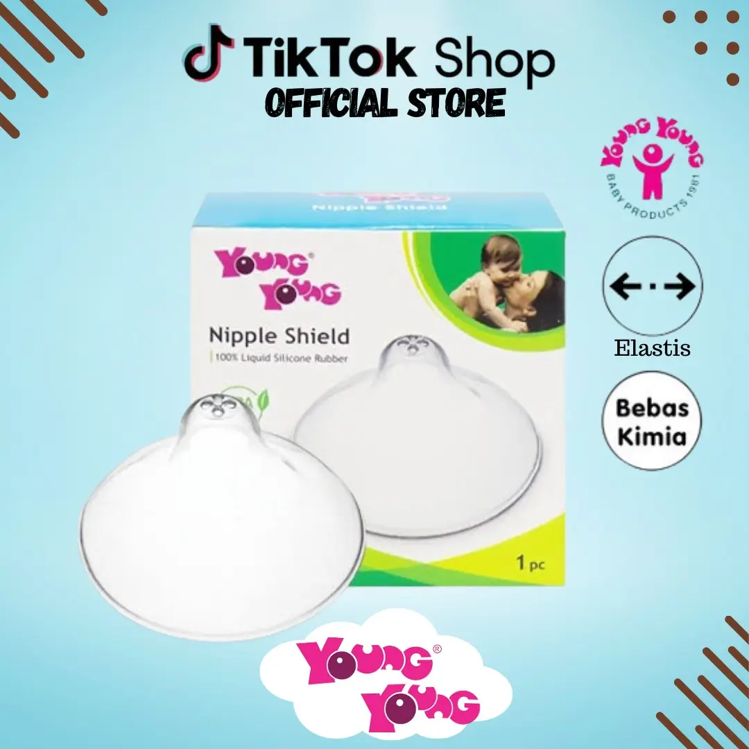 Penyambung Puting Young Young Nipple Shield YY Pelindung Puting Bayi