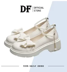 DUNIA FASHION - DF 628 Sepatu Docmart Sepatu Loafers Wanita Ala Korea Premium Quality