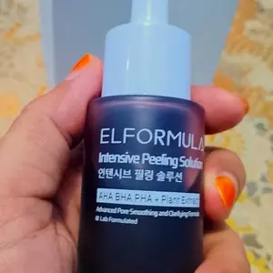 ELFORMULA Intensive Peeling Solution - Peeling Serum Exfoliating Dark Spot Eksfoliasi Wajah Berminyak Mencerahkan Kusam dan Mengangkat Sel Kulit Mati dan  Kotoran Pha Scrub Extract Melembutkan Exfoliasi Perawatan Pencerah Facial