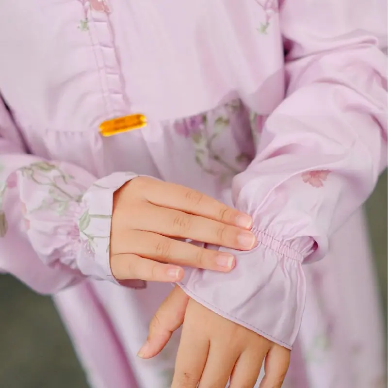 Gamis Anak Maxmara Silk / Gamis Anak Premium Lebaran 2025 4