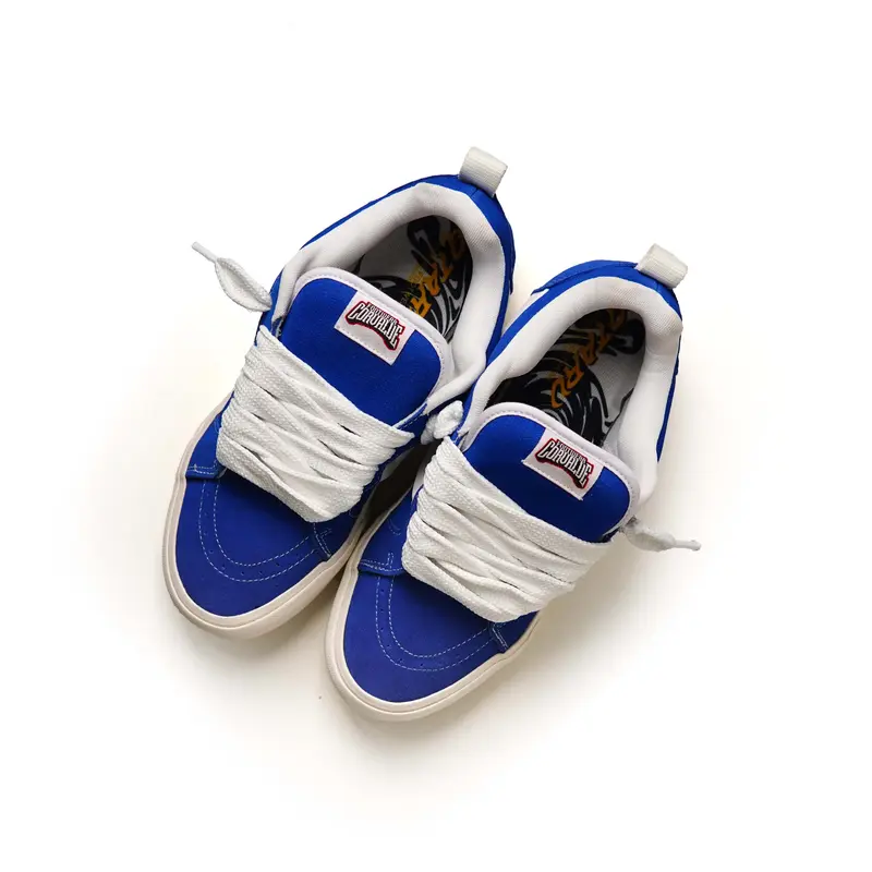 SEPATU CORVALUE FOOTWEAR - OTARU BLUE | Sepatu Sneakers Pria Wanita Canvas Casual Shoes Hitam 2