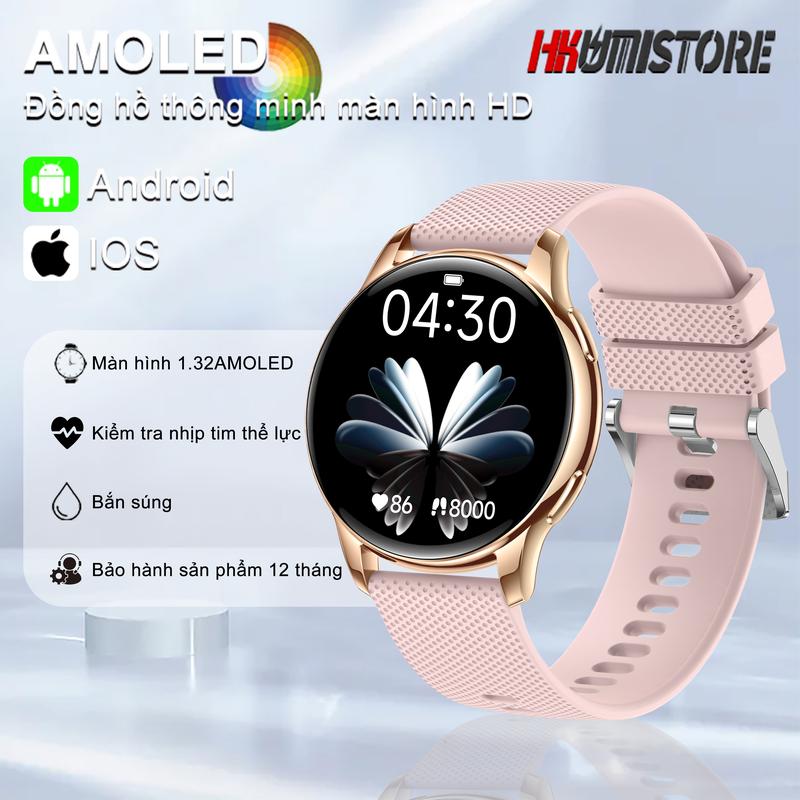 Đồng Hồ Thông Minh Y11【2025 gen2 1.32Amoled, Được Làm Bằng Chất Liệu Hợp Kim Kẽm,Không Thấm Nước,Tương Thích Với Đồng Hồ Thông Minh Bluetooth,smart watch,smartwatch,đồng hồ nữ thông minh nữ,đồnghồđiệnthoại,s9 ultra,đồng hồ mặt tròn smartwatch, đo huyết áp