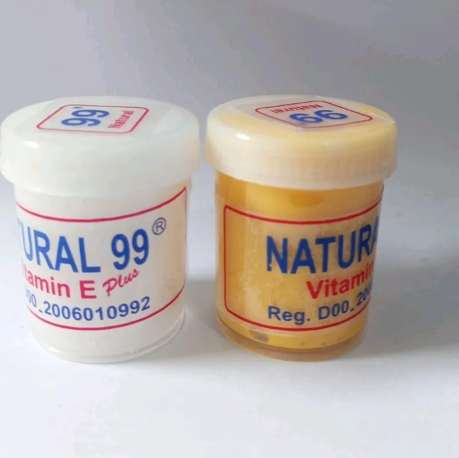 Cream Natural 99 Perawatan Wajah Mencerahkan, Mengencangkan, Memutihkan, dan Membersihkan - Facial, Hitam Memudarkan