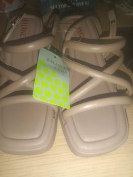 Product Review of Sandal Wanita Sandal Heels Hak Tahu Bahan Karet Jelly PCU Elastis Empuk dan Ringan from s**9 2